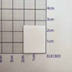 عایق سرامیکی TO-247 سایز 20*25 ضخامت 1mm بدون سوراخ