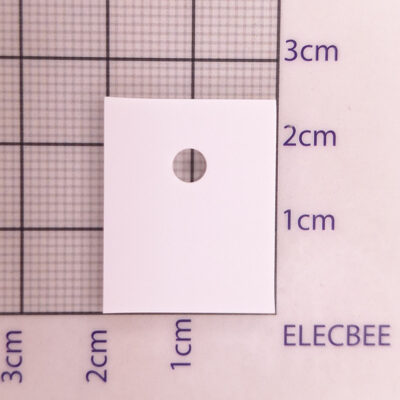 عایق سرامیکی TO-3P سایز 25*20 ضخامت 1MM